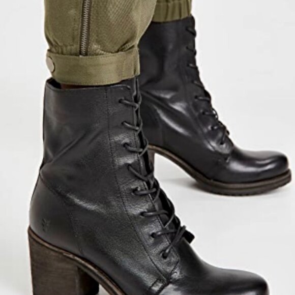 FRYE Karen Boots Size 7.5 Black NEW in Box - Picture 8 of 8